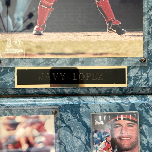 Javier Lopez Atlanta Braves Plaque Photo With Card and Photo Plaque MLB - Picture 6 of 7